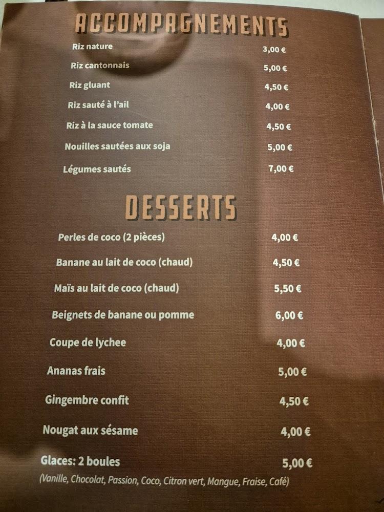 Restaurant Comptoir Vietnam - Menu Image 2